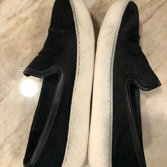 Sam Edelman Becker Black Calf Hair Slip-ons - Picture 5 of 8